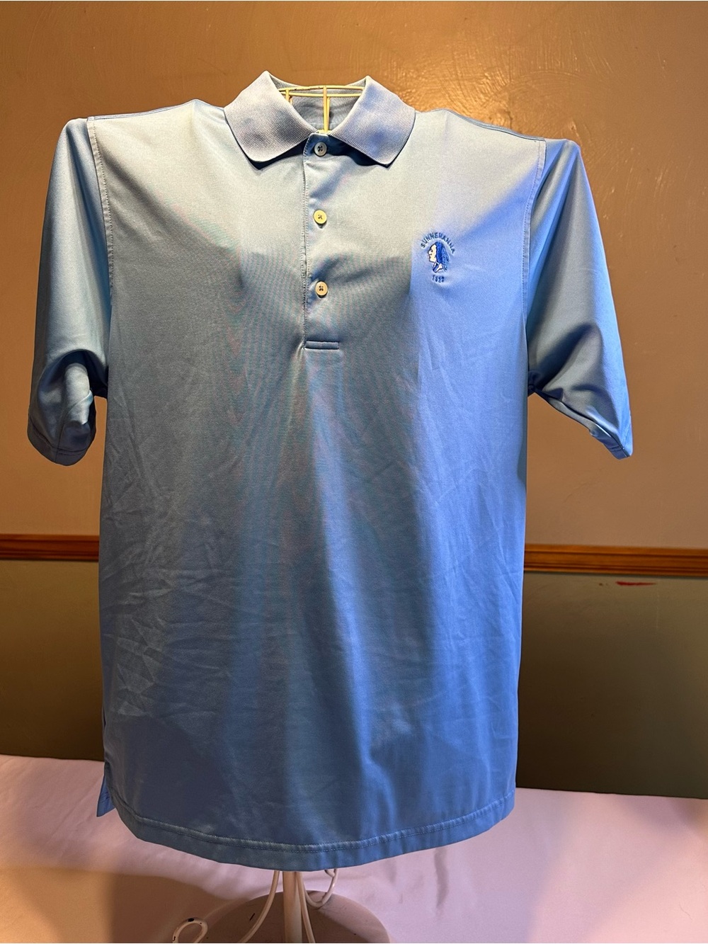 Light Blue Men's Polo Shirt